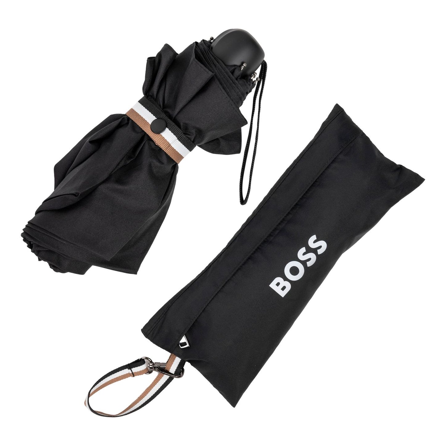 Hugo Boss Regenschirm Mini  Iconic Black