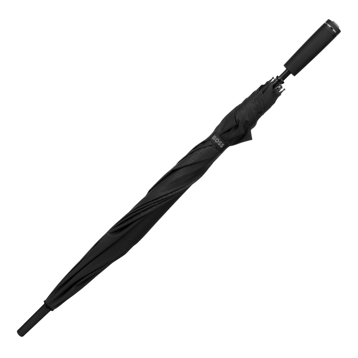 Hugo Boss Regenschirm Double B Black & Gun