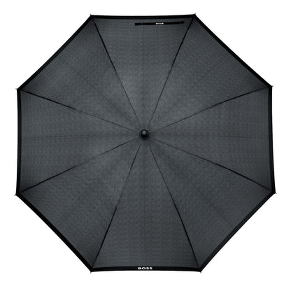 Hugo Boss Regenschirm Chevron Dark Grey