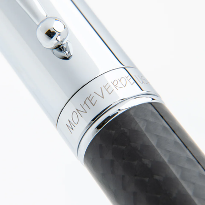 Monteverde Kugelschreiber INVINCIA Chrome Carbon Fiber