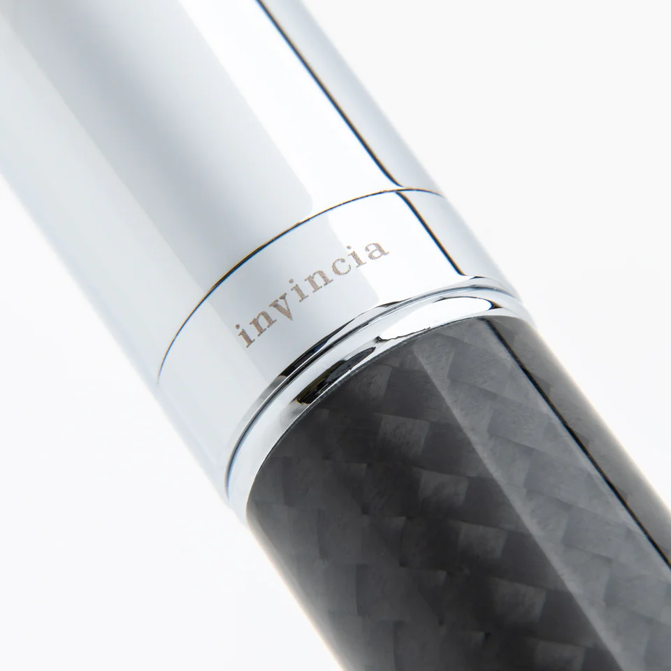 Monteverde Kugelschreiber INVINCIA Chrome Carbon Fiber
