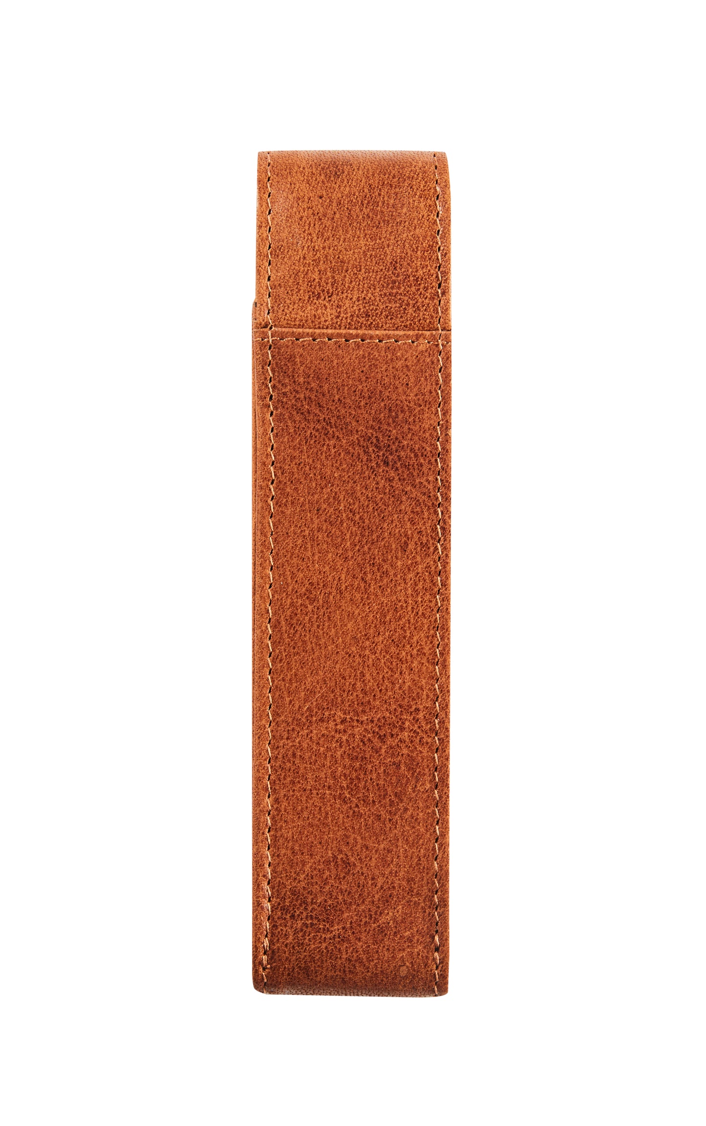 Maverick Stifte-Etui ROUGH GEAR Cognac für 1 Stift | Echtes Leder