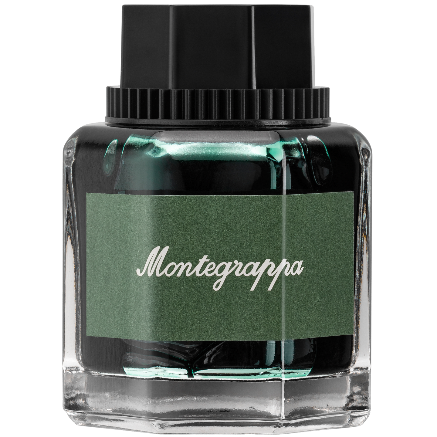 Montegrappa Tinte Dark Green 50ml - Green packaging