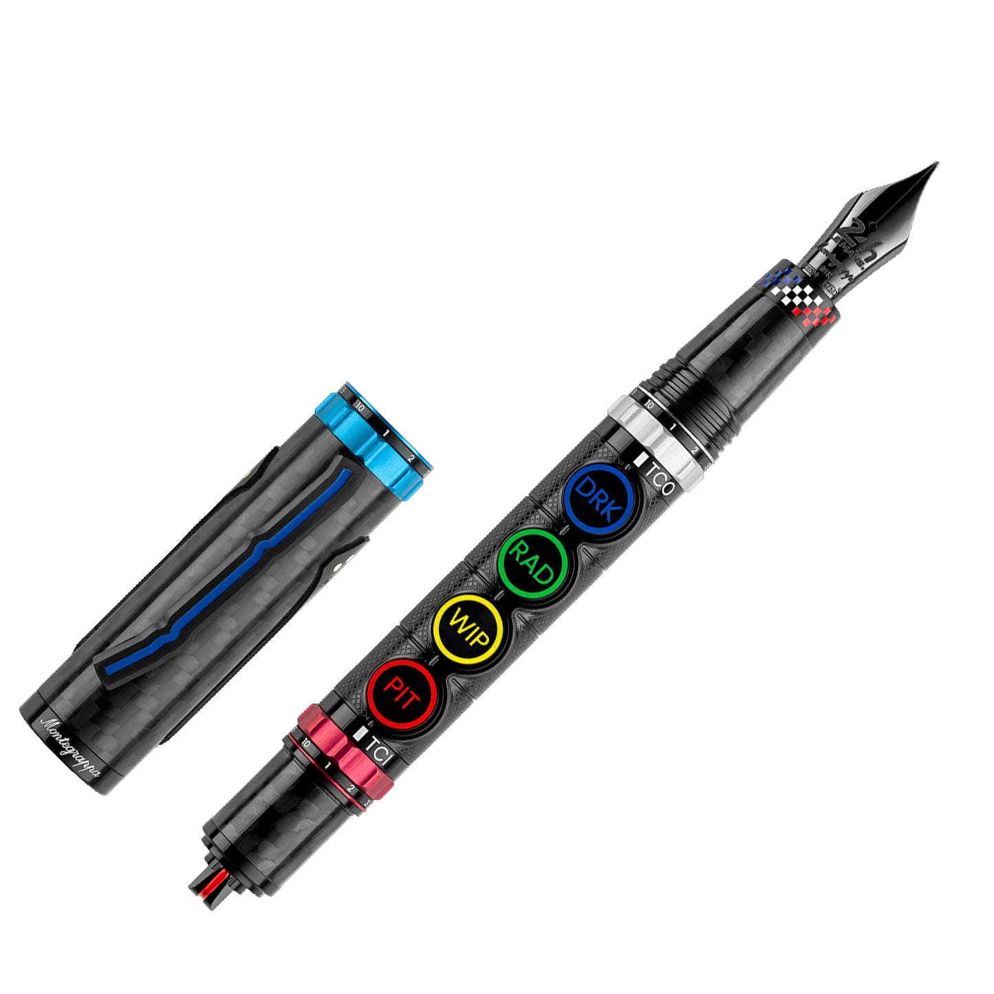 Montegrappa Füllfederhalter 24 HEURES DU MANS 2023 Limitierte Edition