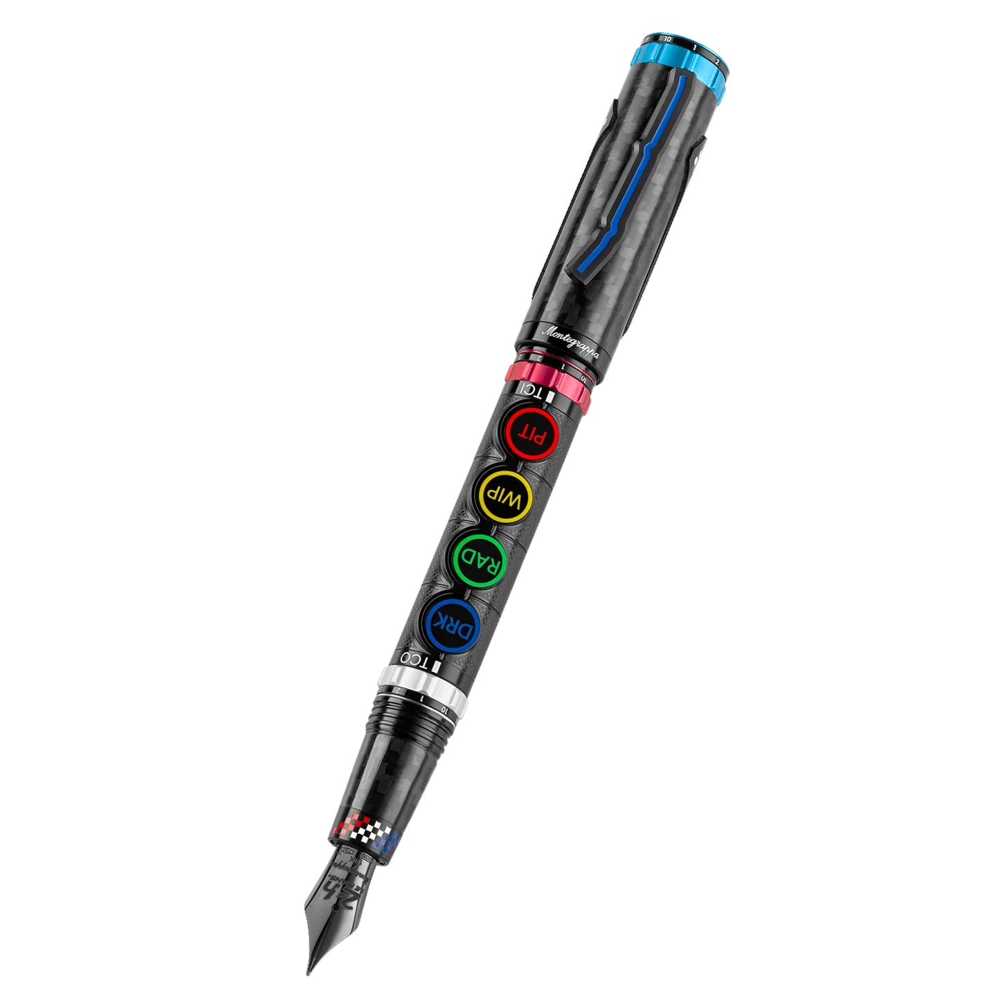 Montegrappa Füllfederhalter 24 HEURES DU MANS 2023 Limitierte Edition