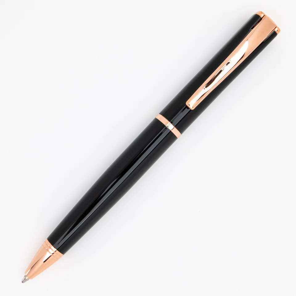 Monteverde Kugelschreiber IMPRESSA Black / Rose Gold