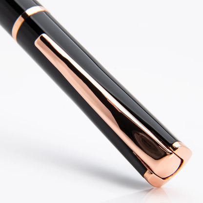 Monteverde Kugelschreiber IMPRESSA Black / Rose Gold