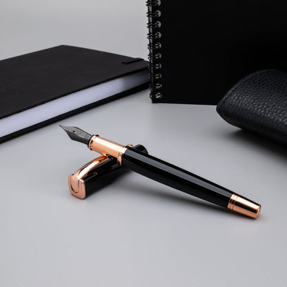 Monteverde Füllfederhalter IMPRESSA Black / Rose Gold