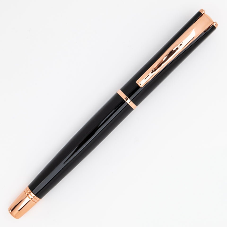 Monteverde Füllfederhalter IMPRESSA Black / Rose Gold