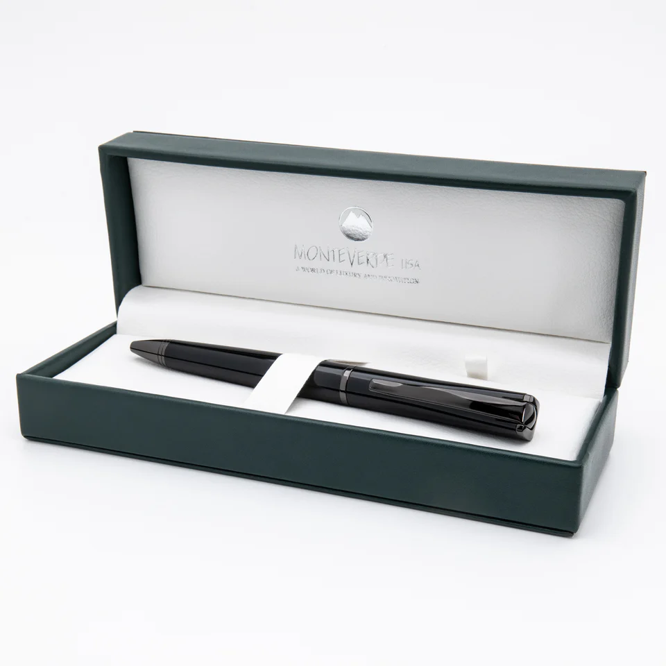 Monteverde Kugelschreiber IMPRESSA Black / Gunmetal