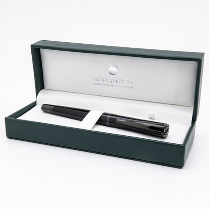 Monteverde Füllfederhalter IMPRESSA Black / Gunmetal