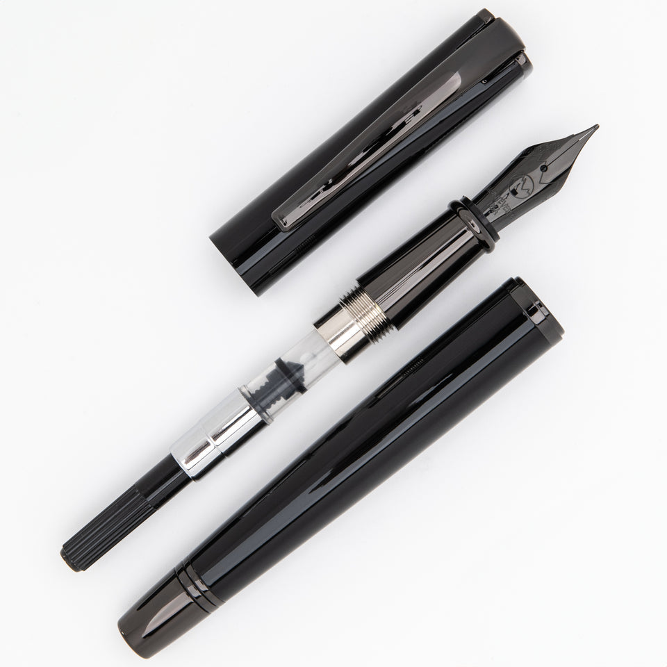 Monteverde Füllfederhalter IMPRESSA Black / Gunmetal