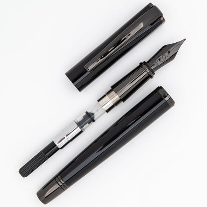Monteverde Füllfederhalter IMPRESSA Black / Gunmetal