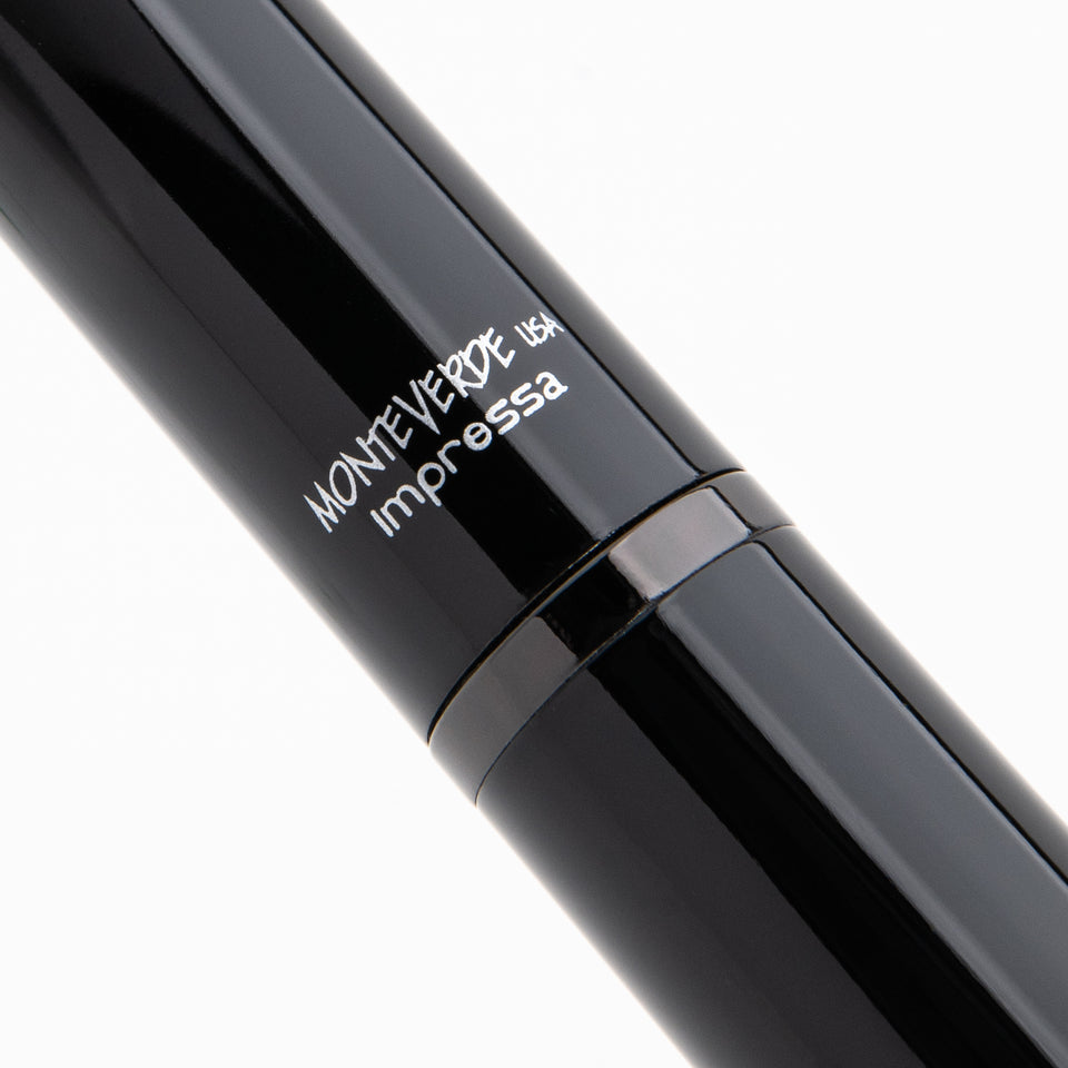Monteverde Füllfederhalter IMPRESSA Black / Gunmetal