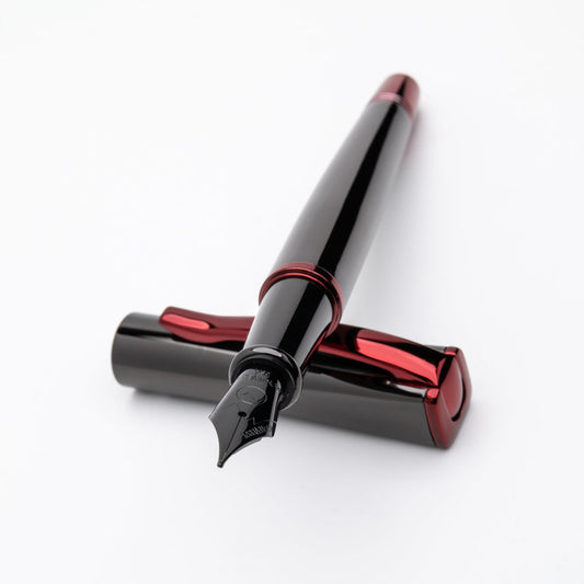 Monteverde Füllfederhalter IMPRESSA Gun Metal / Red