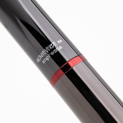 Monteverde Füllfederhalter IMPRESSA Gun Metal / Red
