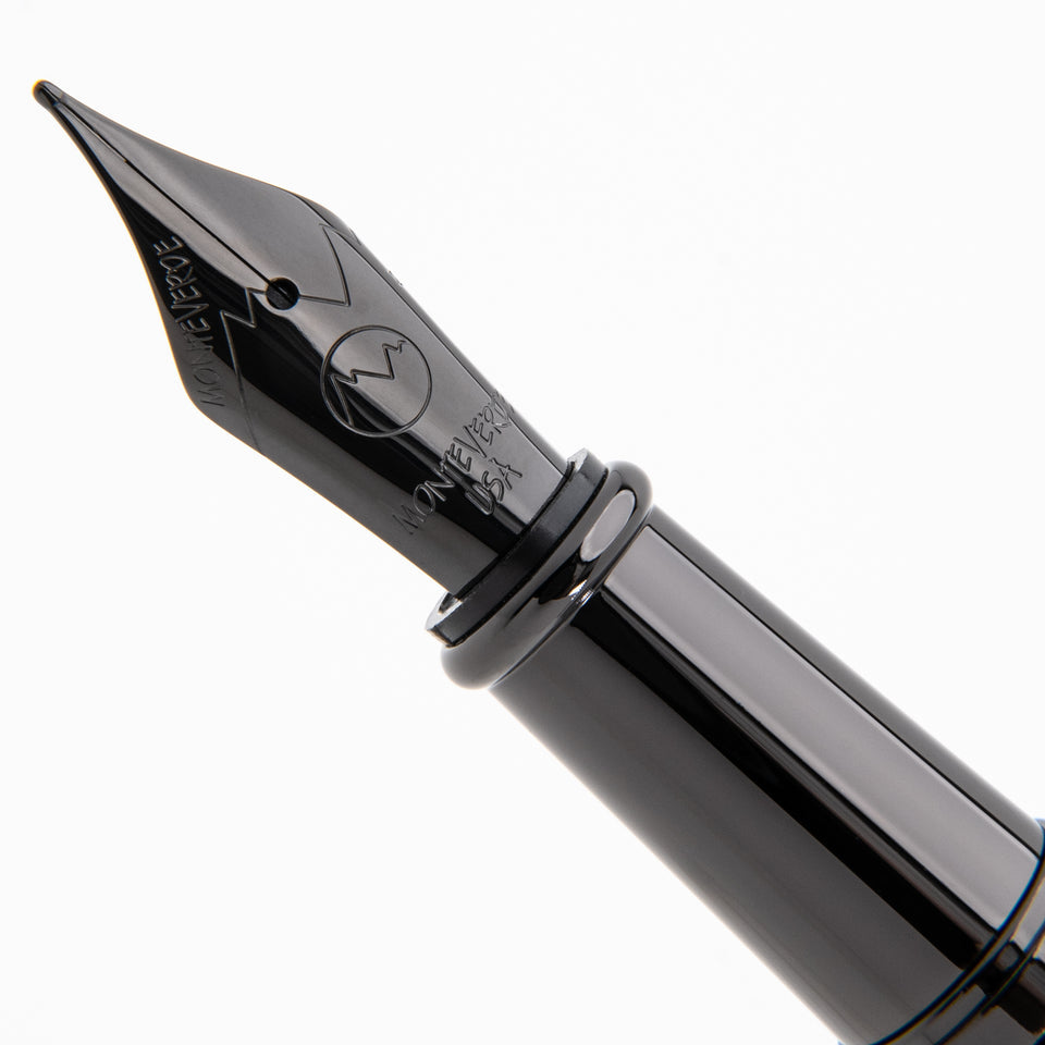 Monteverde Füllfederhalter IMPRESSA Gun Metal / Red