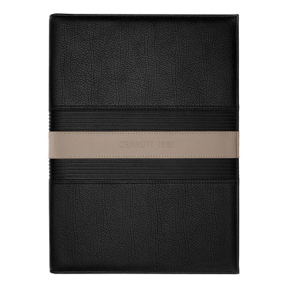 Cerruti 1881 A4 Schreibmappe Delano Taupe & Black