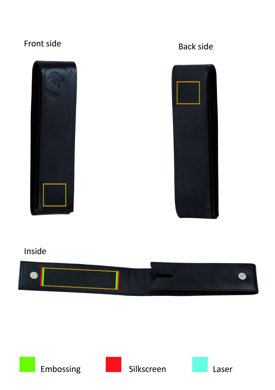 Cerruti 1881 Schreibgeräteetui Label