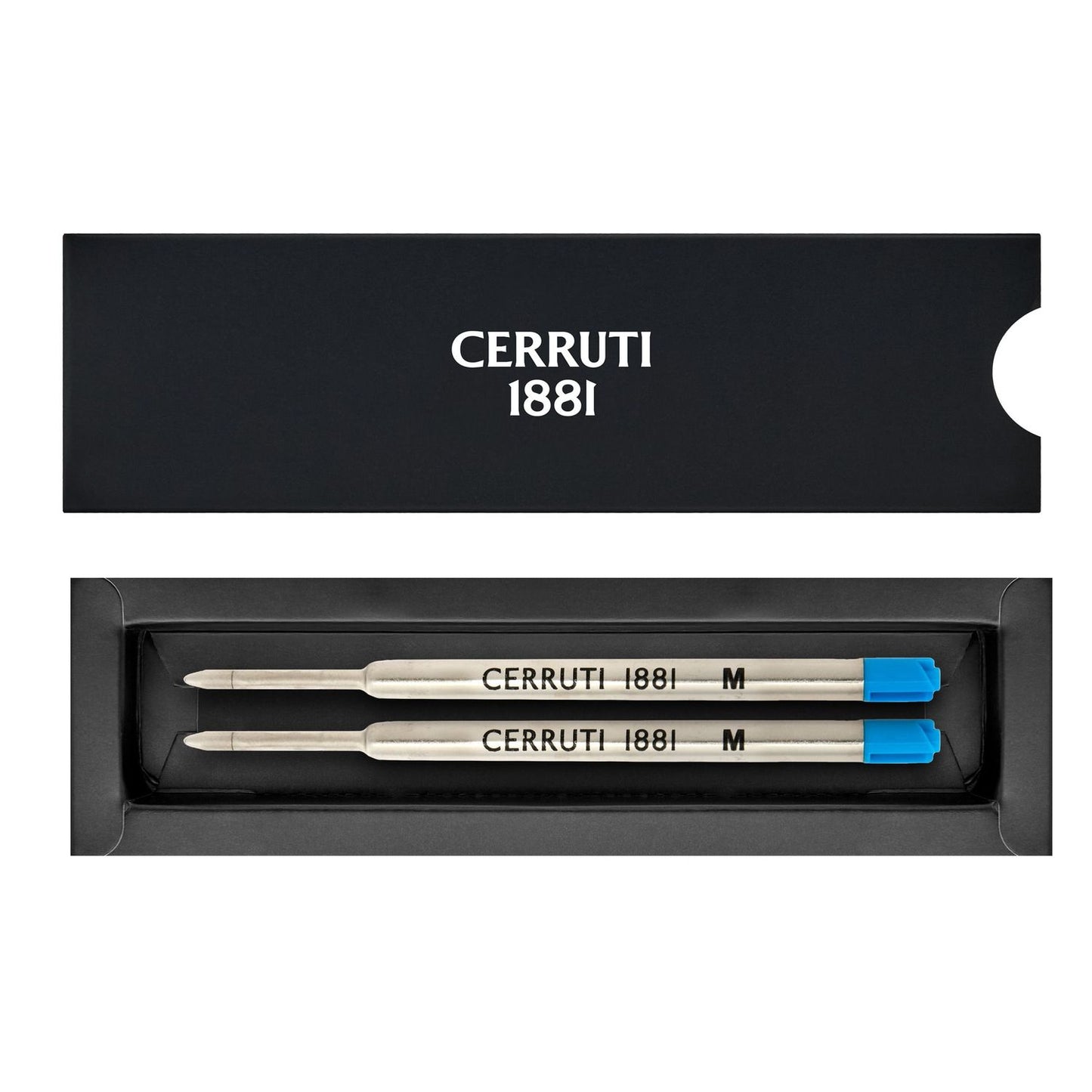 Cerruti 1881 2 Kugelschreibermine Softline blau Medium