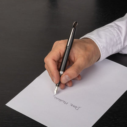 Cerruti 1881 Füllfederhalter Abbey Matt Black