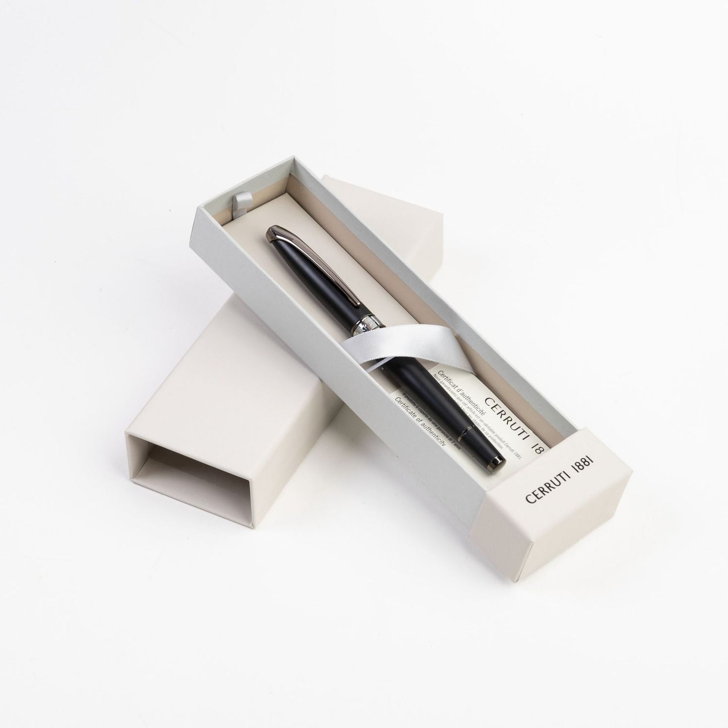 Cerruti 1881 Tintenroller Abbey Matt Black
