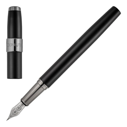 Cerruti 1881 Füllfederhalter Block Black