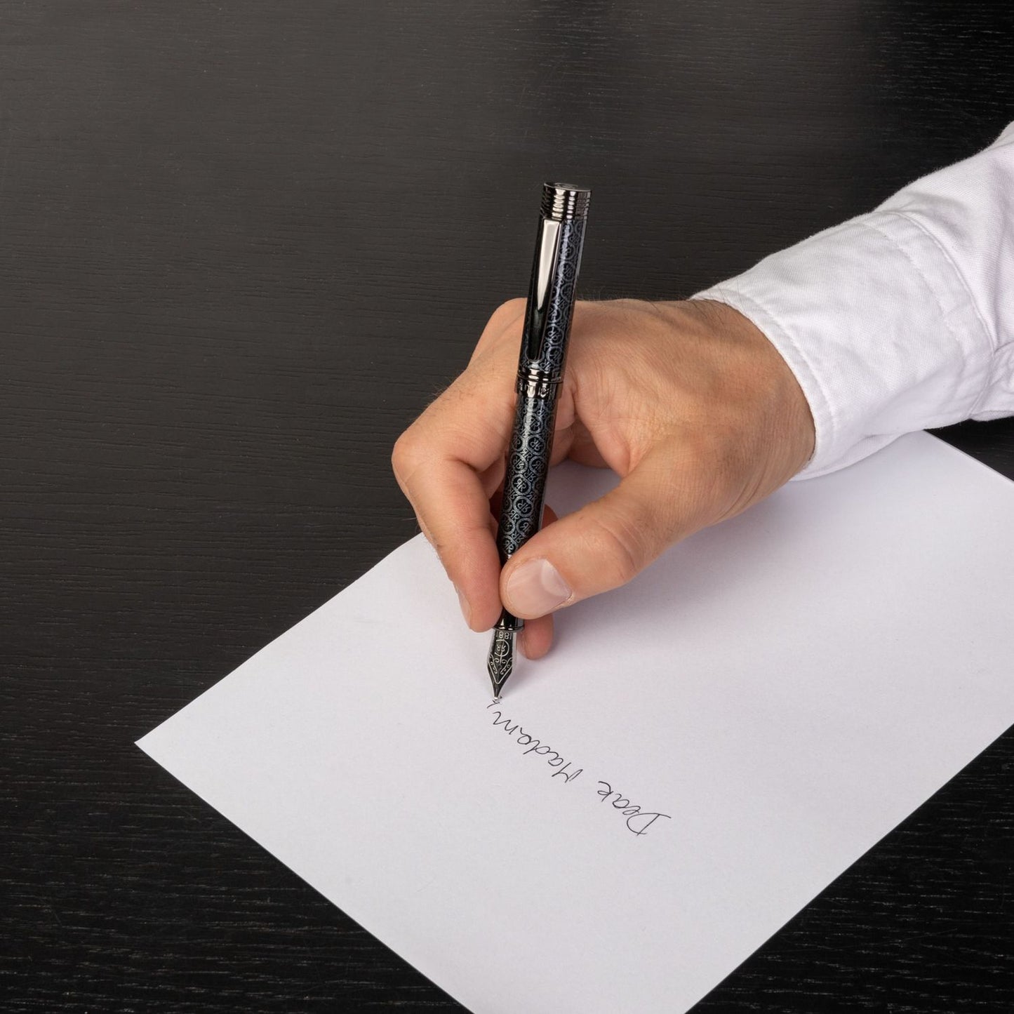 Cerruti 1881 Füllfederhalter Logomania Grey