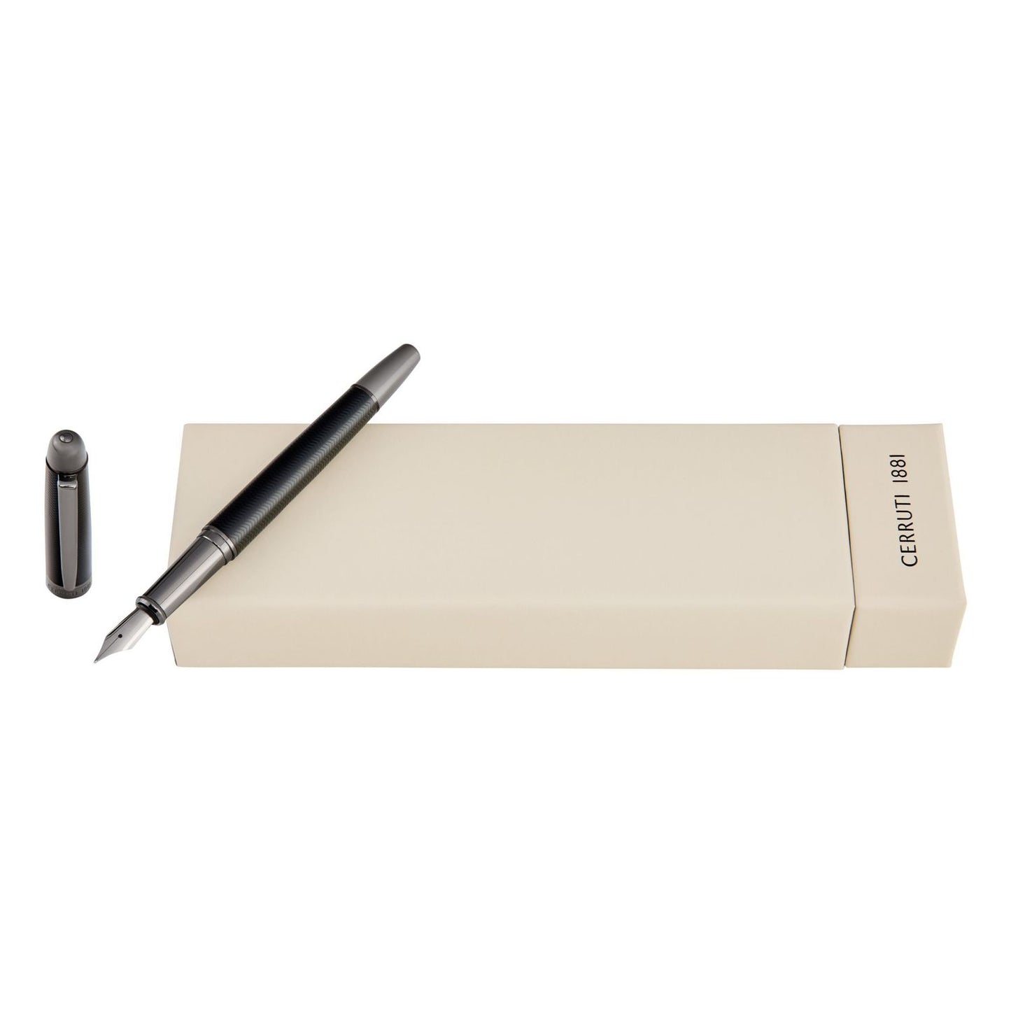 Cerruti 1881 Füllfederhalter Holborn Black & Gun