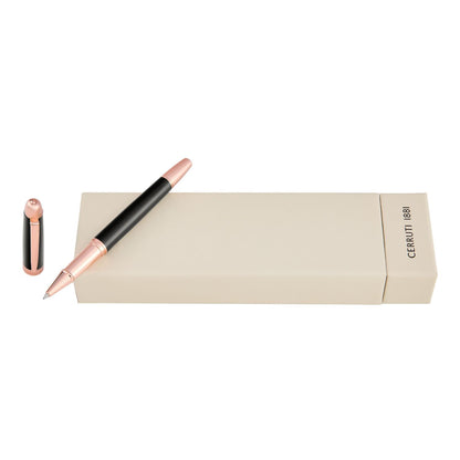 Cerruti 1881 Tintenroller Holborn Black & Rosegold