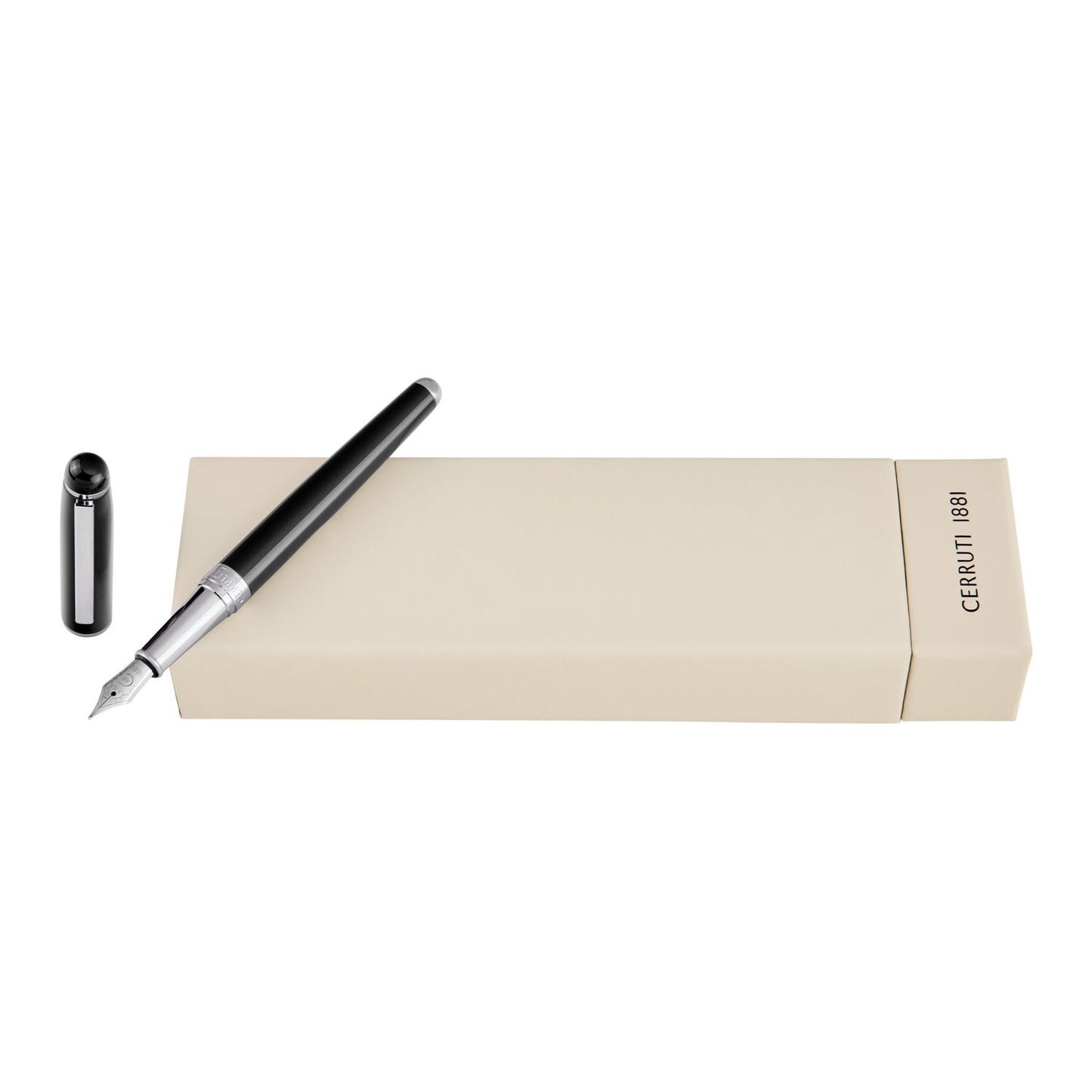 Cerruti 1881 Füllfederhalter Leap Classic Black