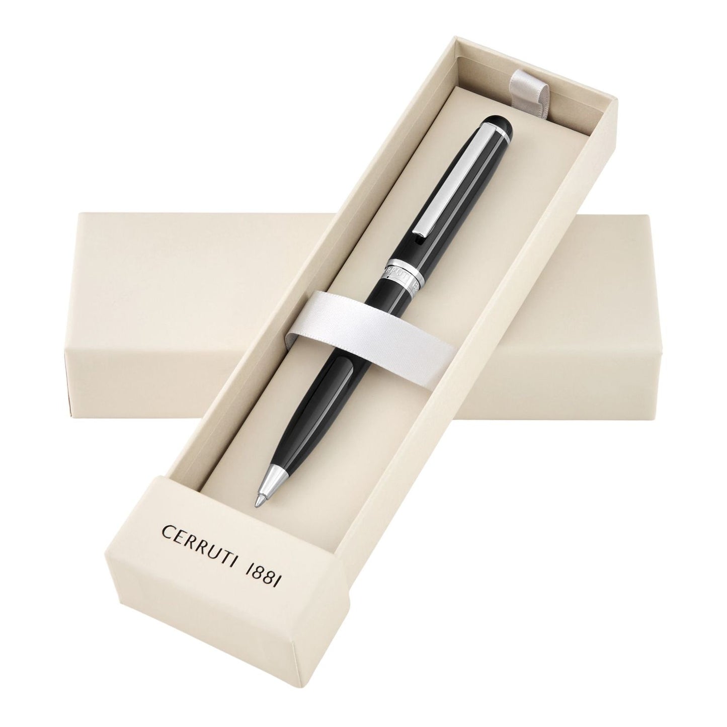 Cerruti 1881 Kugelschreiber Leap Classic Black