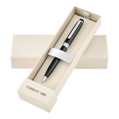 Cerruti 1881 Kugelschreiber Leap Classic Black