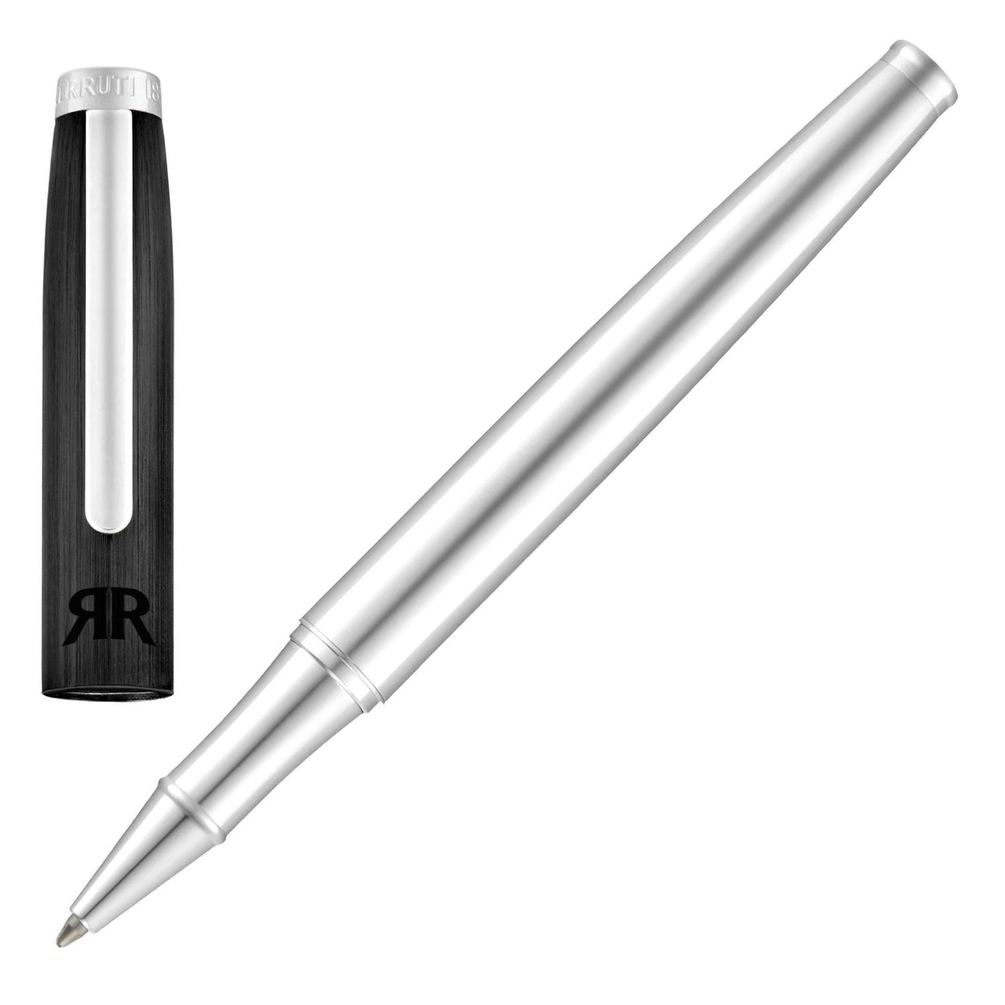 Cerruti 1881 Tintenroller Rivington Black & Chrome