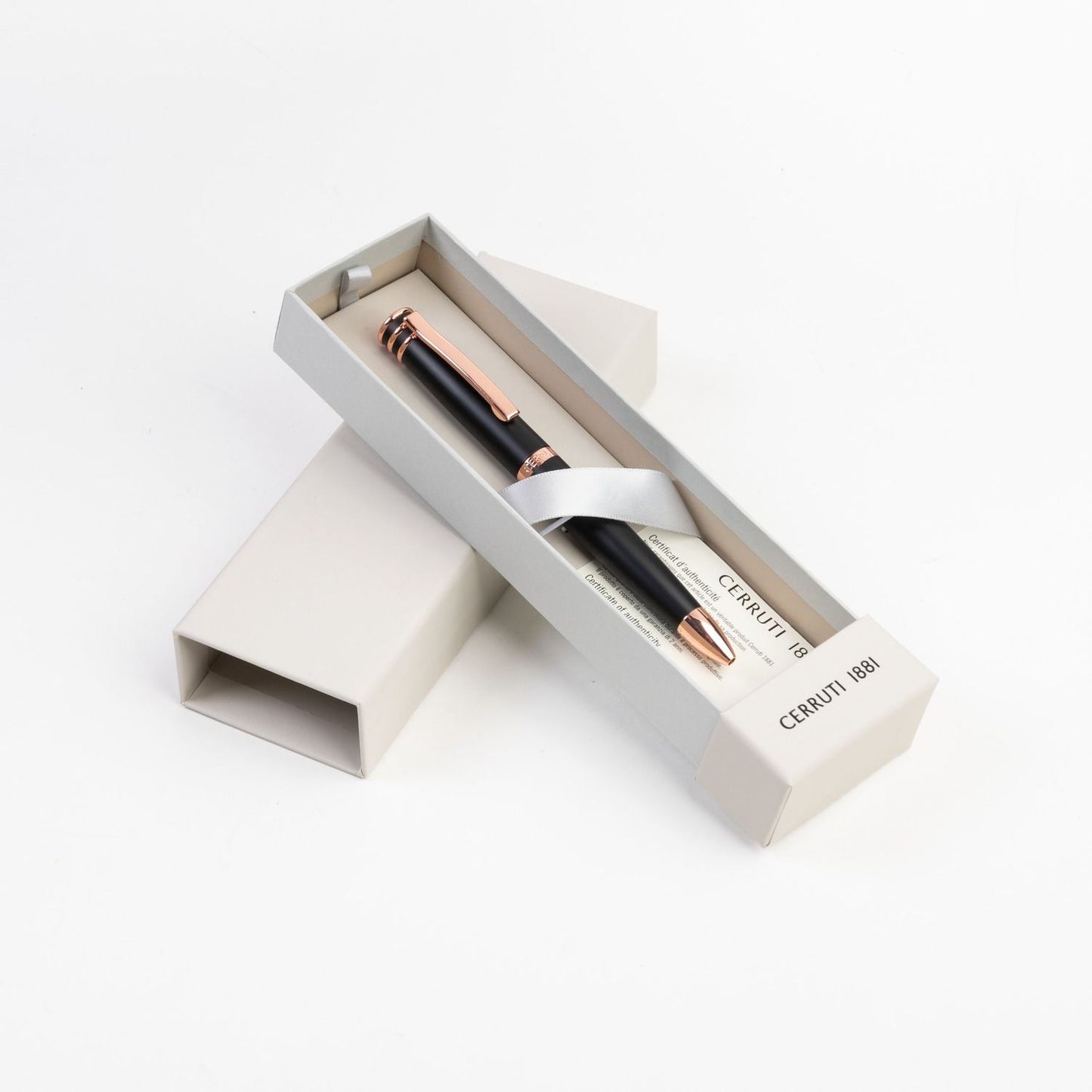 Cerruti 1881 Kugelschreiber Austin Black/rosegold