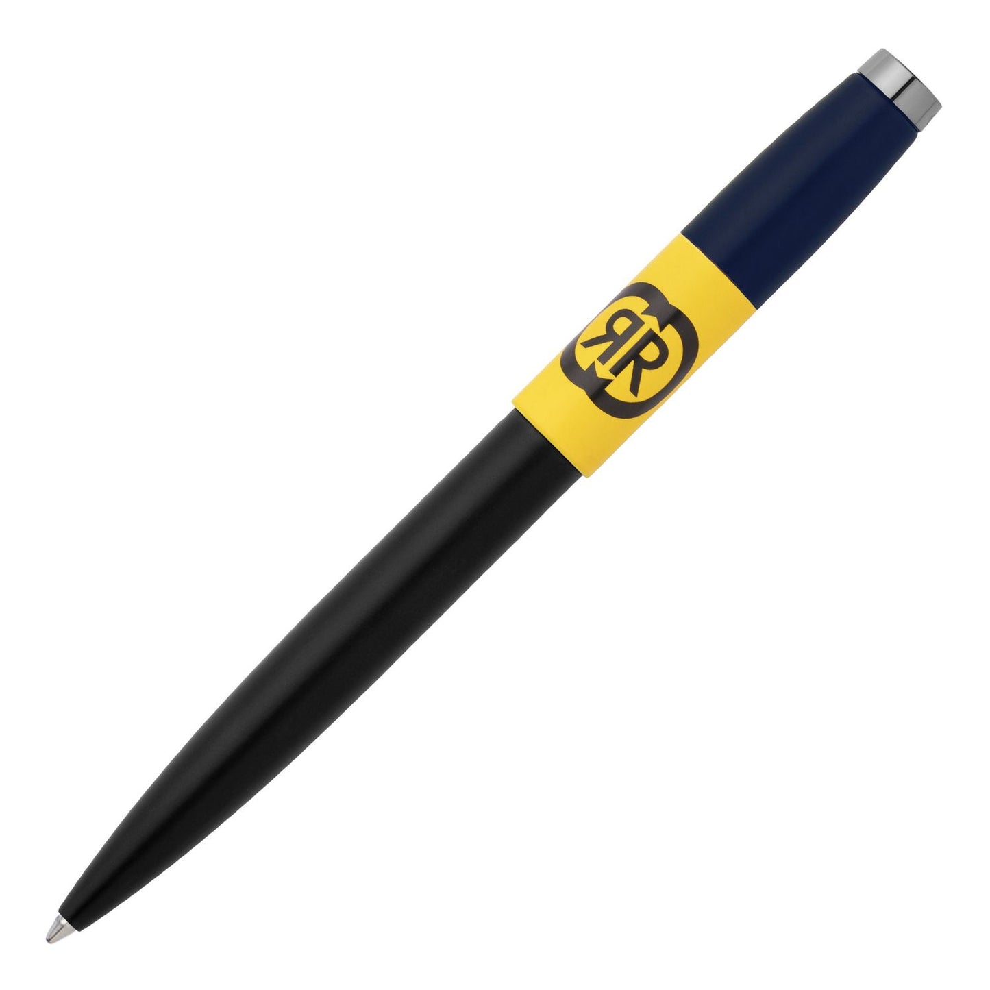 Cerruti 1881 Kugelschreiber Brick Yellow Black Navy