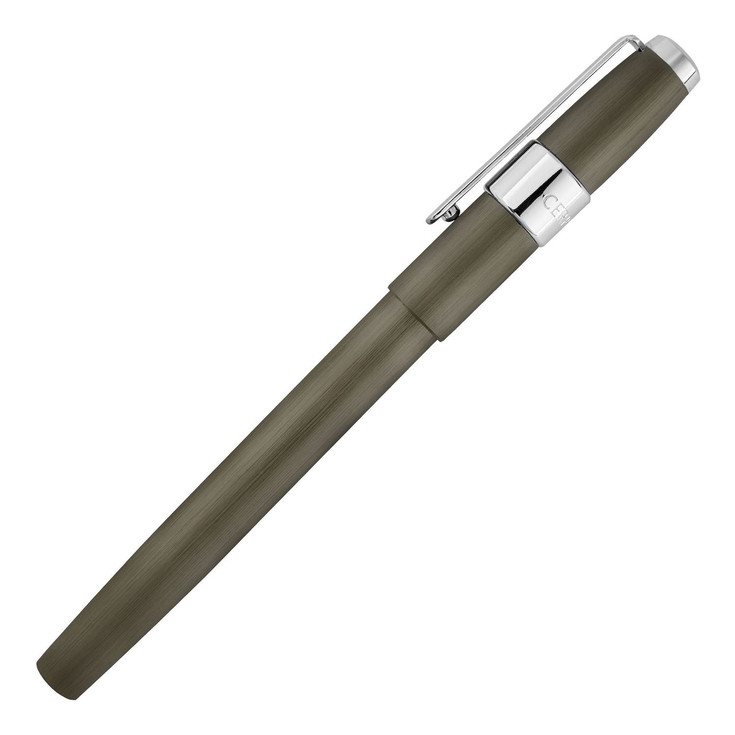 Cerruti 1881 Füllfederhalter Block Brushed Gun