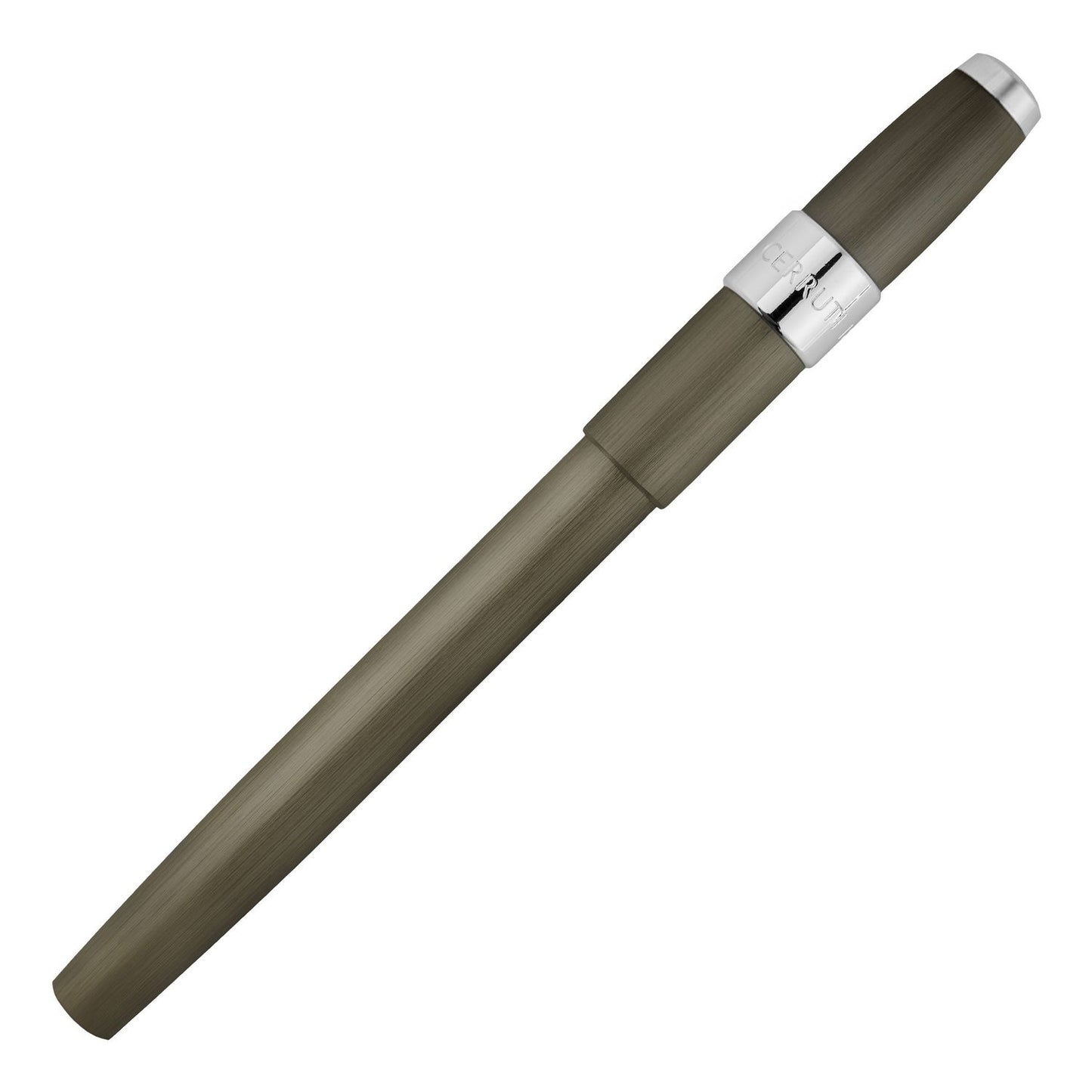 Cerruti 1881 Füllfederhalter Block Brushed Gun