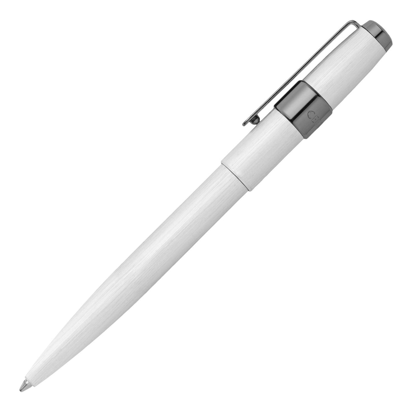 Cerruti 1881 Kugelschreiber Block Brushed Chrome