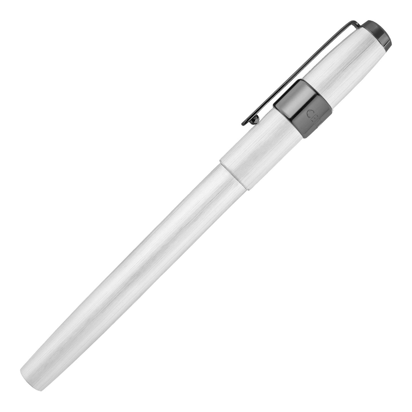 Cerruti 1881 Tintenroller Block Brushed Chrome