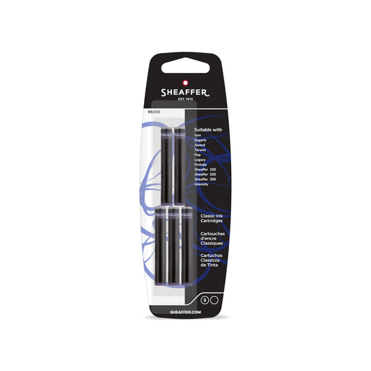 Sheaffer Packung mit 5 Tintenpatronen Schwarz