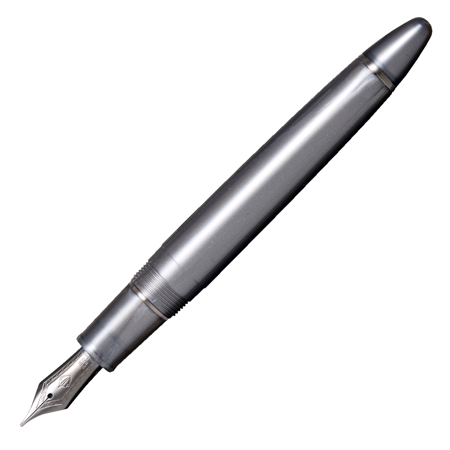 Sailor Füllfederhalter 1911 L Ringless Metallic Black IP