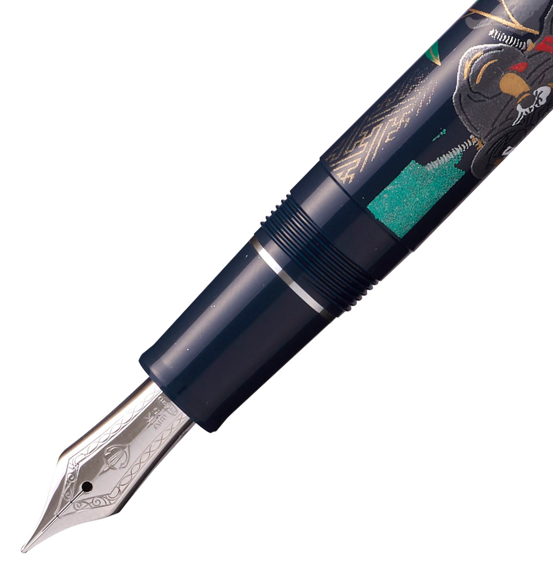 Sailor Füllfederhalter NINJA YUUBI Maki-E In 21k Limitierte Edition