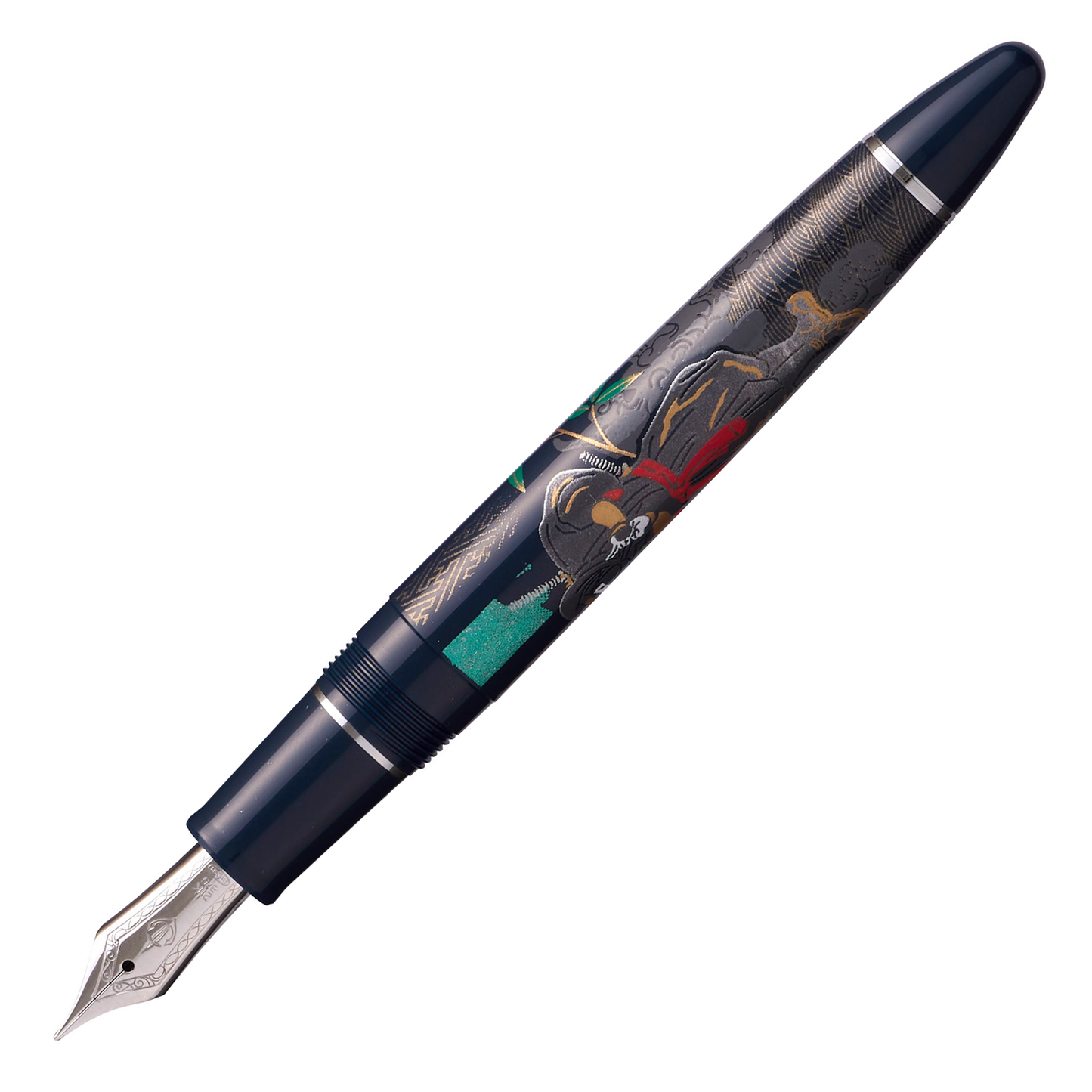 Sailor Füllfederhalter NINJA YUUBI Maki-E In 21k Limitierte Edition