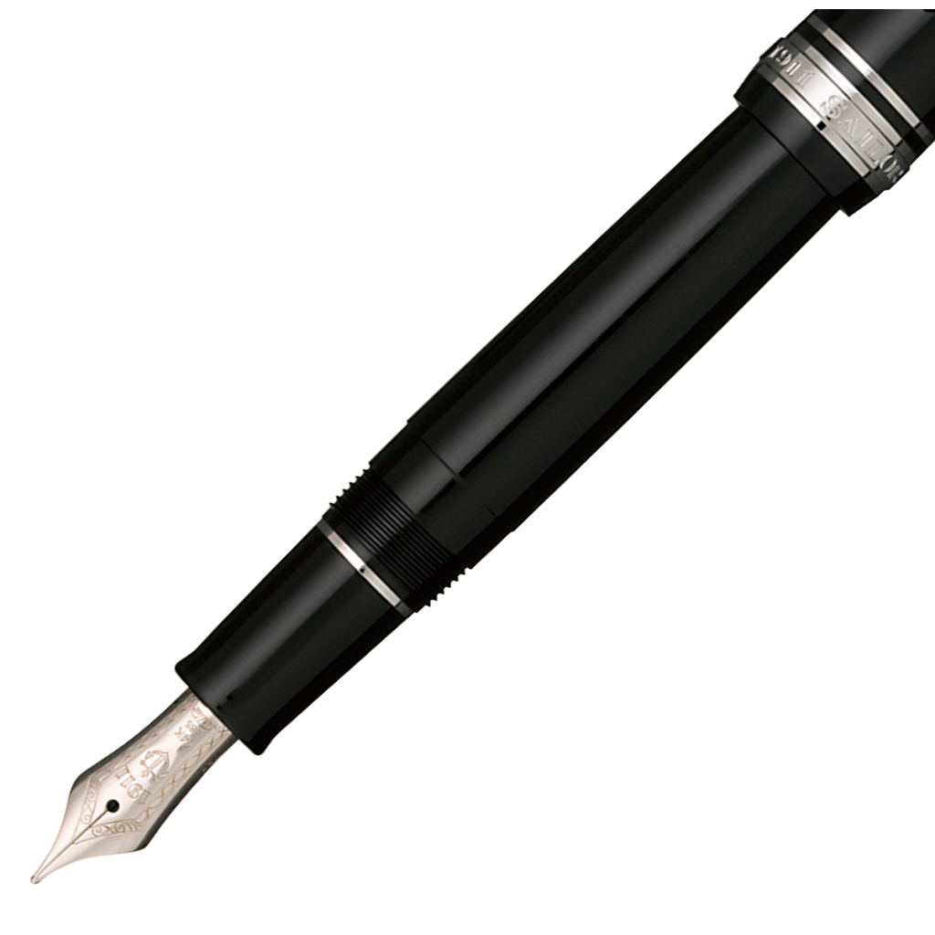 Sailor Füllfederhalter PROFESSIONAL GEAR SLIM Black Rhodium