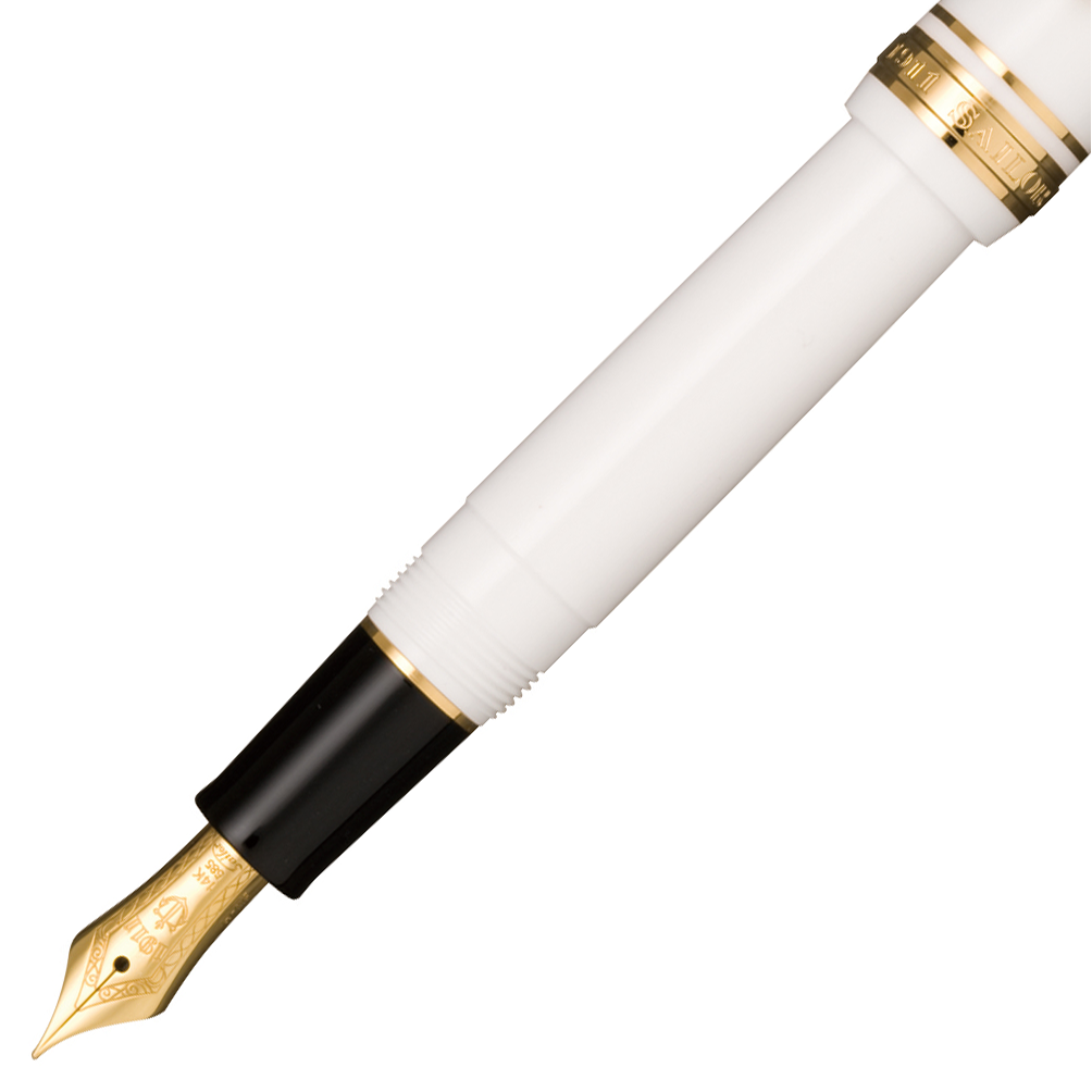 Sailor Füllfederhalter PROFESSIONAL GEAR SLIM White Gold