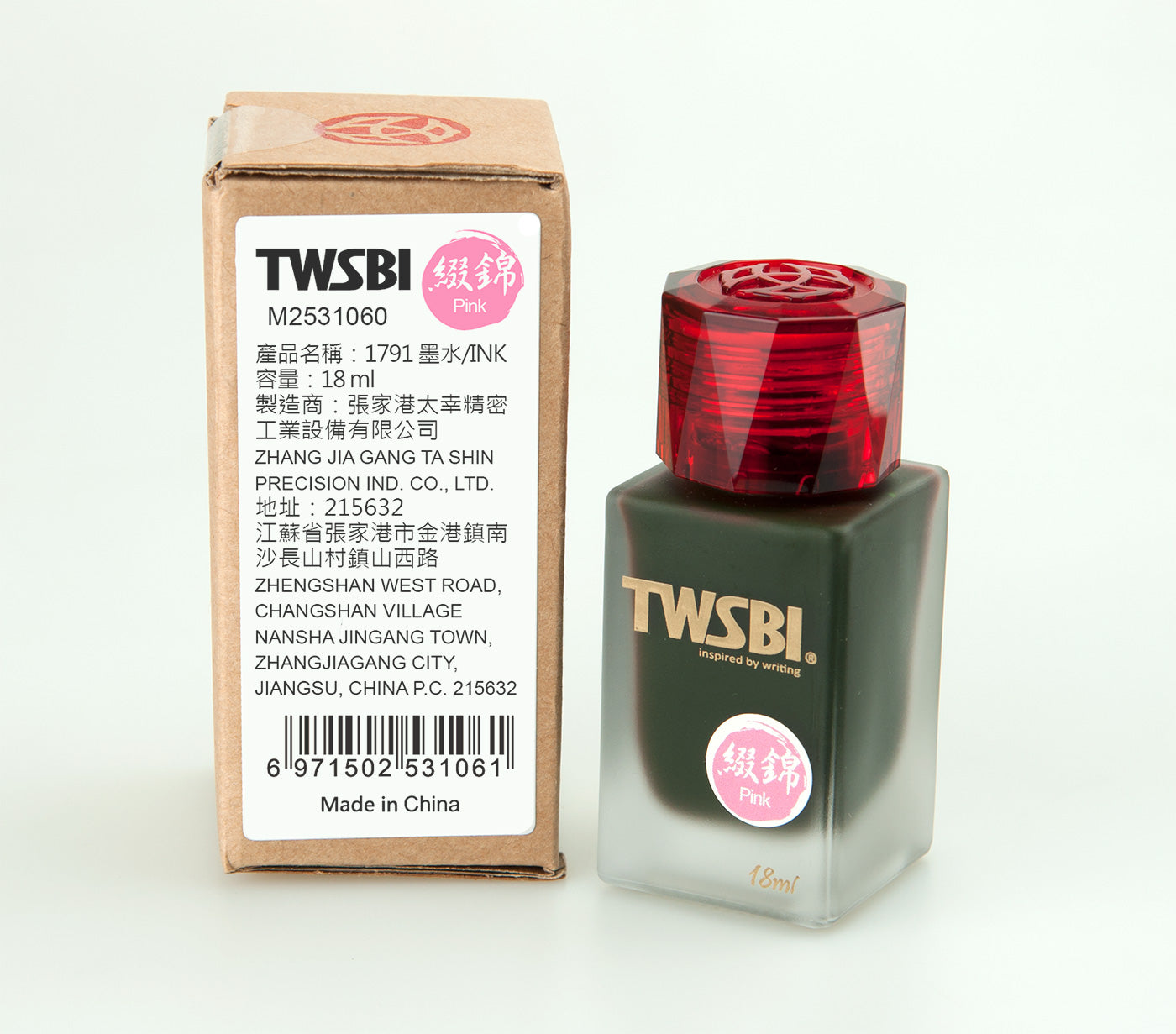 TWSBI Tintenglas 1791 Pink 18ml