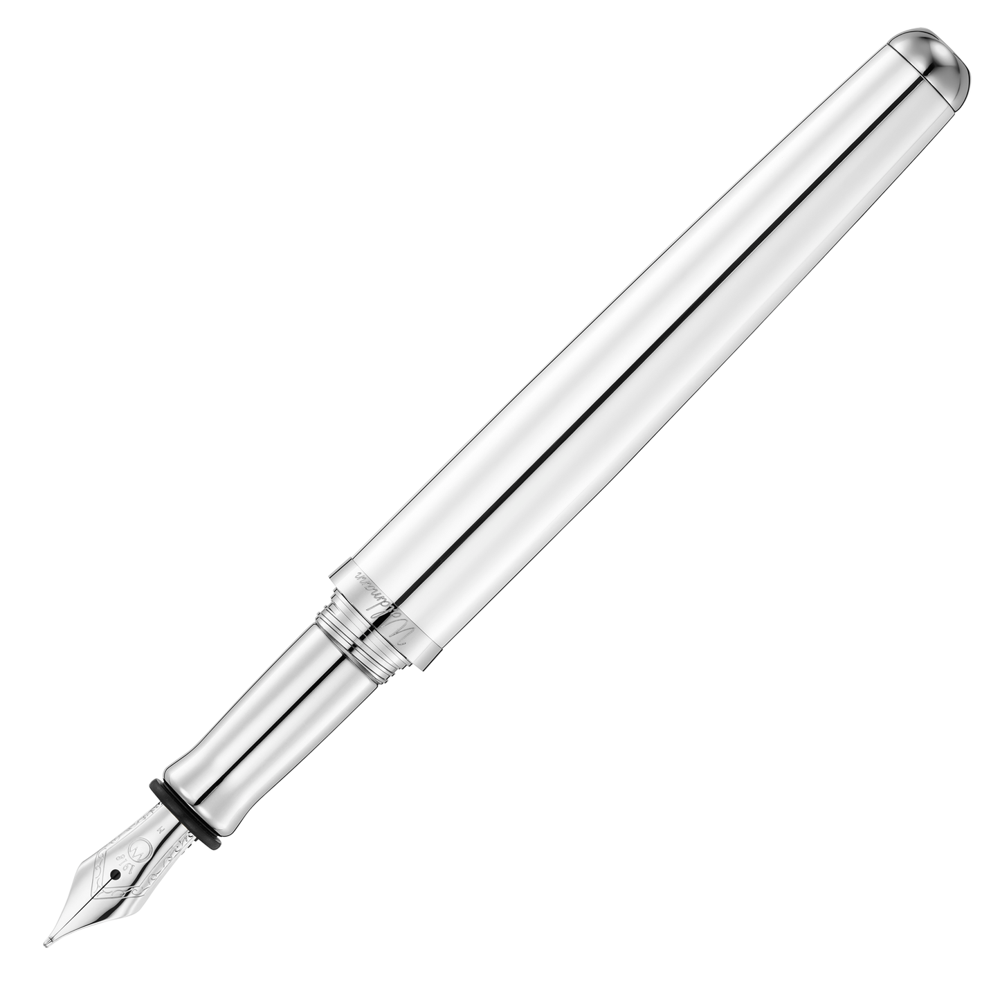 Waldmann Füllfederhalter CARBON F. Edelstahlfeder