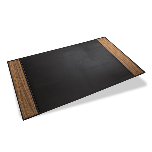 Ben ist eine Schreibunterlage aus echtem Holz und echtem Leder.
