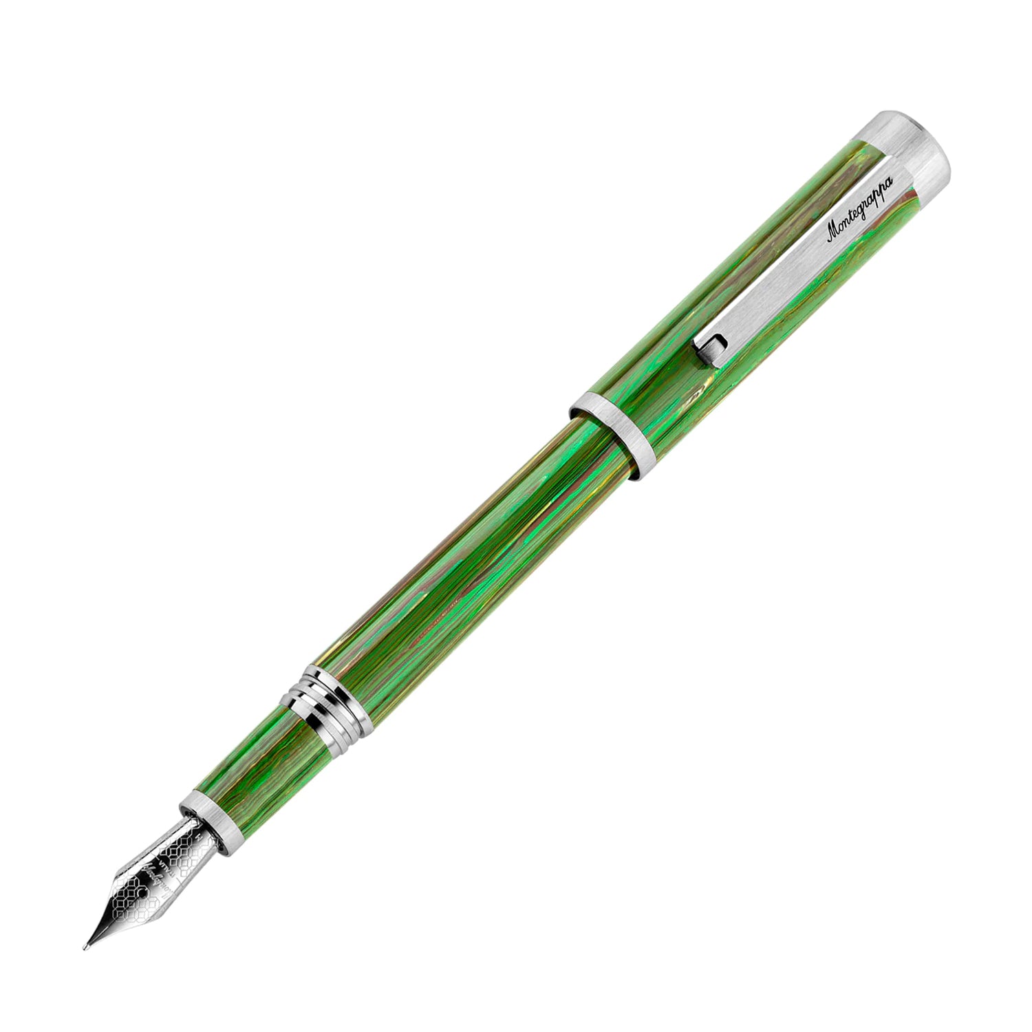 Der Montegrappa Zero Zodiac Virgo Füller in wünderschönen Grüntönen.